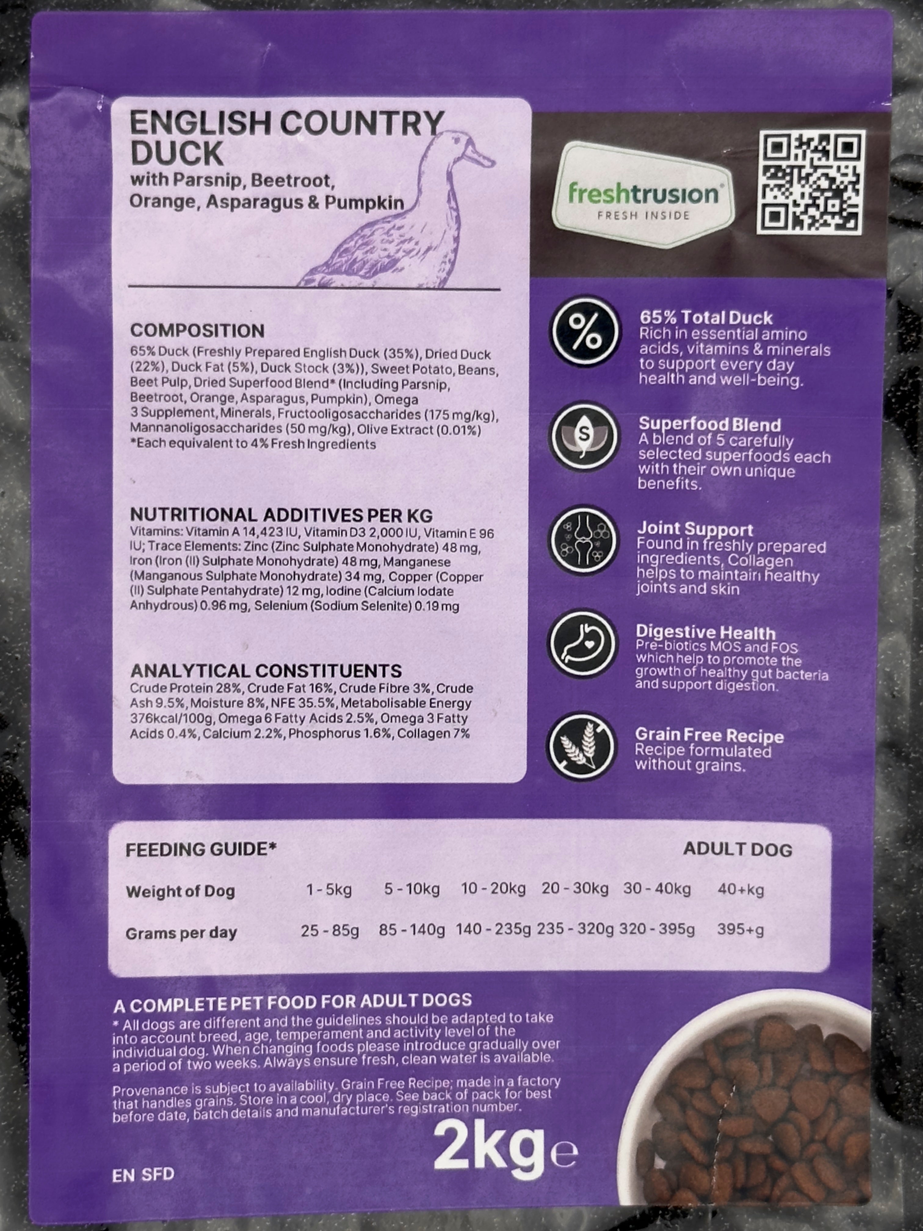 English Country Duck Superfood 65 - Adult – North Herts