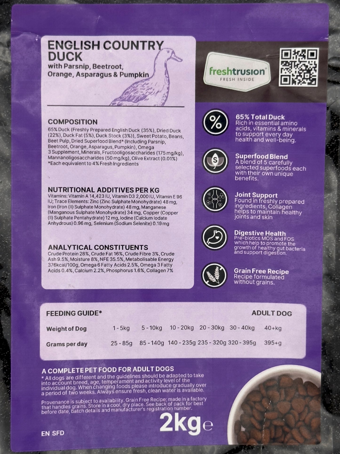 English Country Duck Superfood 65 - Adult