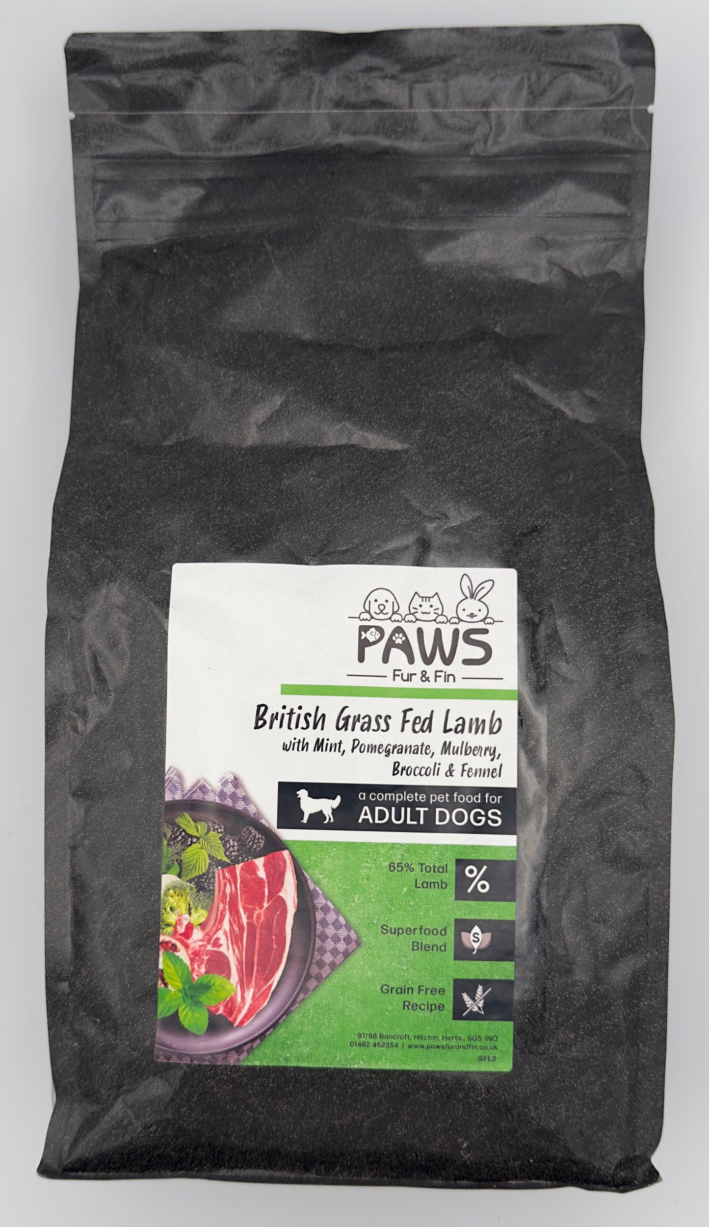 British Grass Fed Lamb Superfood 65 - Adult