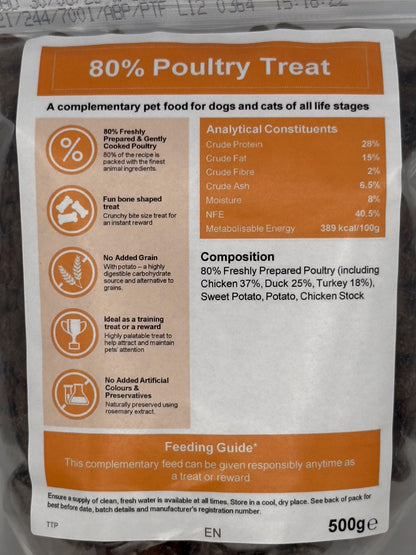 80/20 Poultry Treats