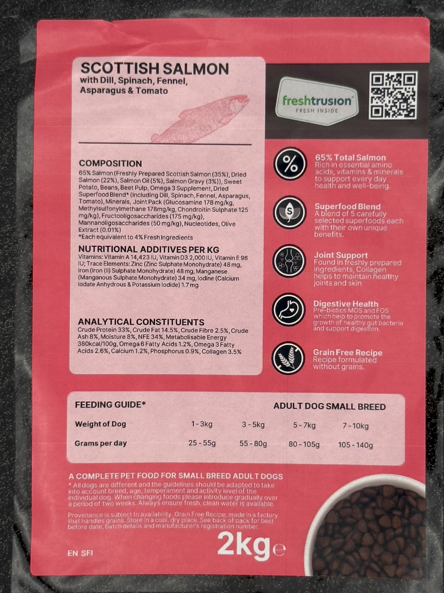 Scottish Salmon Superfood 65 - Small breed