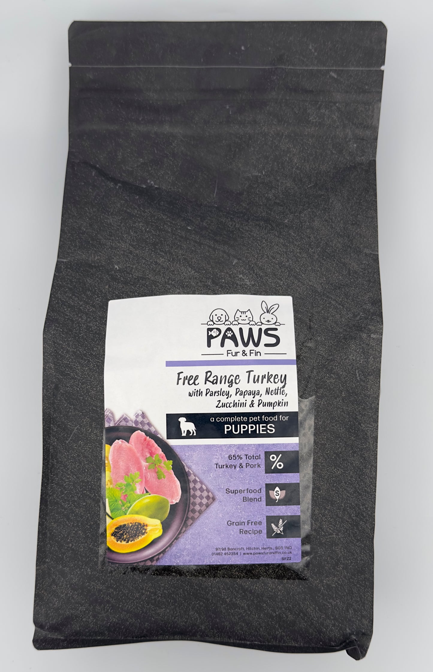 Free Range Turkey With Pork Superfood 65 - Puppy