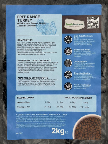 Free Range Turkey With Pork Superfood 65 - Small breed